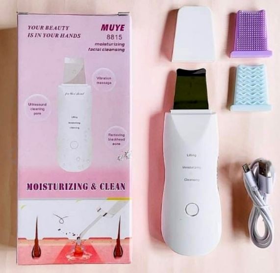 Espátula Facial Ultrasónica Ionizante – Limpieza Profunda Anti-Edad