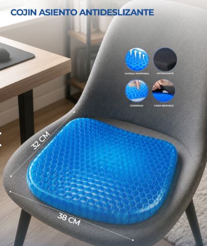 Cojin De Gel Asiento Flexible